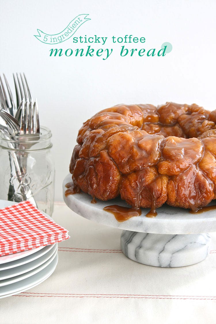 sticky toffee monkey bread