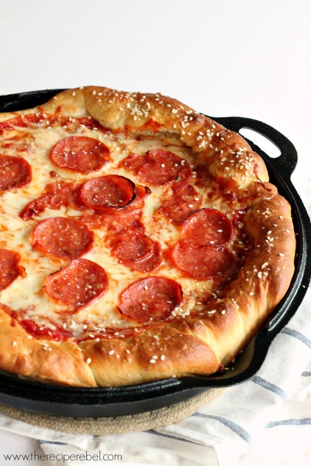 pretzel crust pizza