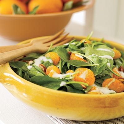 spinach and mandarin orange salad