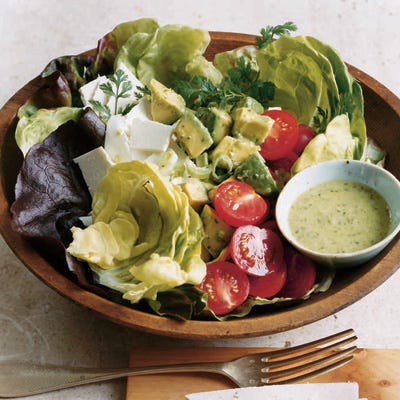 Red, White, and Green Salad