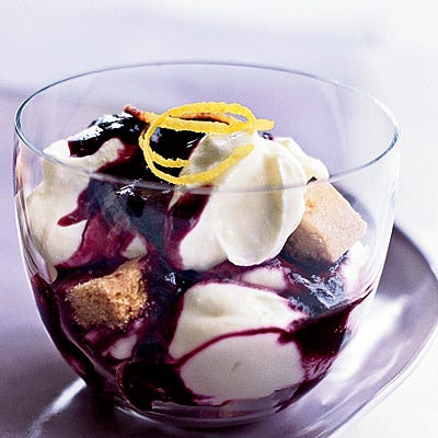 Lemon-Blueberry Cheesecake Parfaits