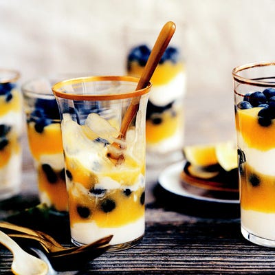 Blueberry-Lime Parfaits
