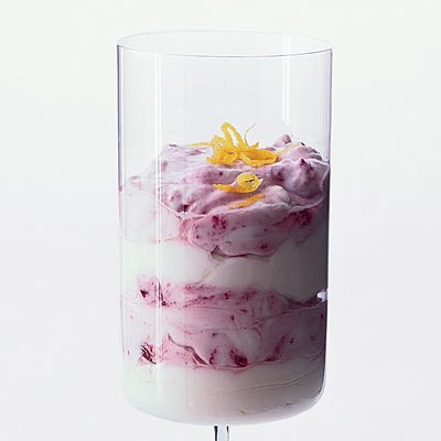 Lemon-Cherry Yogurt Parfait lemon-cherry yogurt parfait