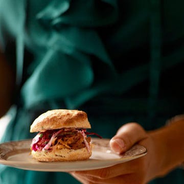 pulled pork and biscuits