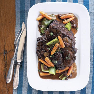 sweet tangy braised chuck roast