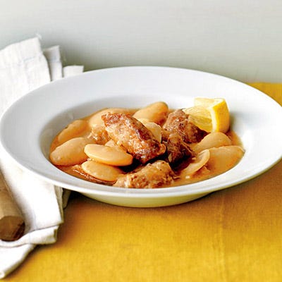 slow cooker turkey stew with lima beans