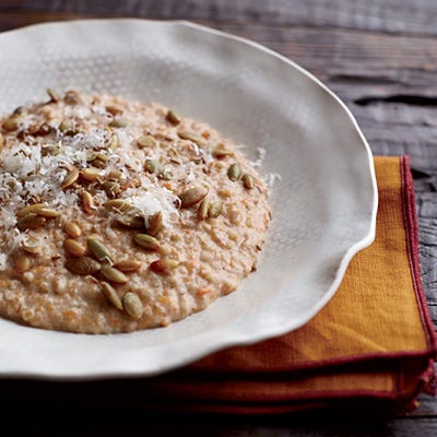 Cracked Emmer and Carrot Porridge
