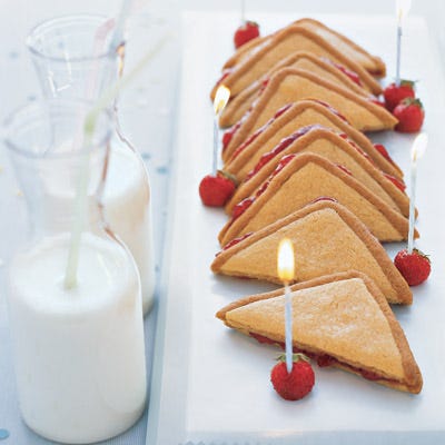 Peanut Butter and Jelly Cookie Cake