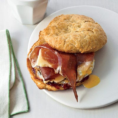 breakfast biscuit sandwiches