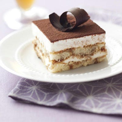 healthy tiramisu