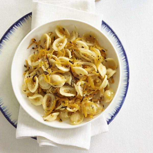 orecchiette with roasted butternut squash