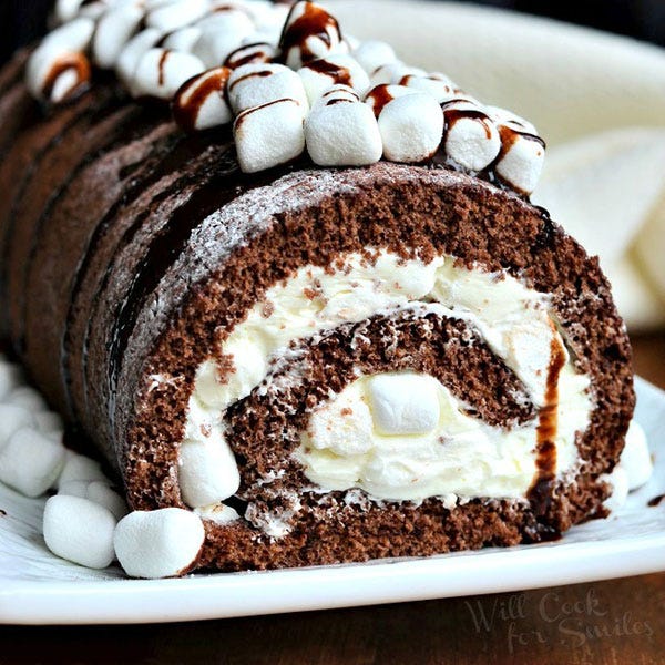 Neapolitan Ice Cream Cake Roll - Crazy for Crust