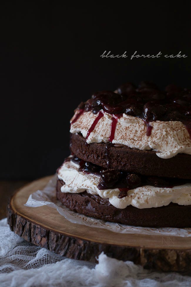 black forest cake