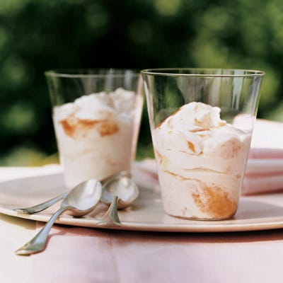 Classic Rhubarb Fool with Farm-Fresh Cream