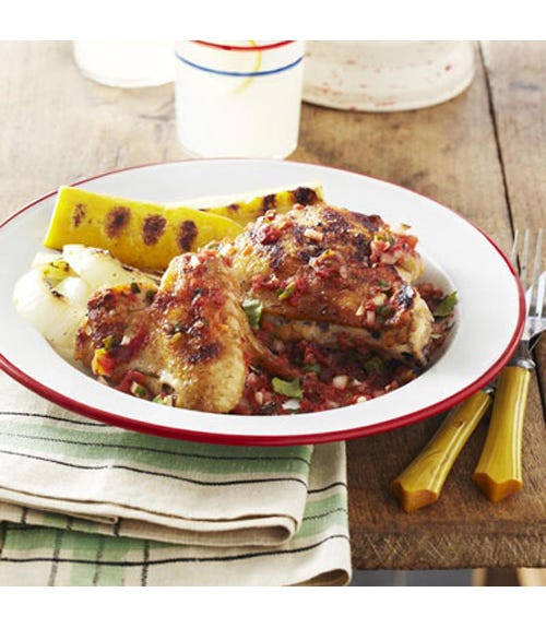 chicken with tex mex salsa
