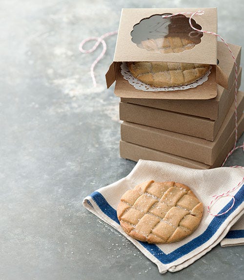 cinnamon sugar lattice cookies