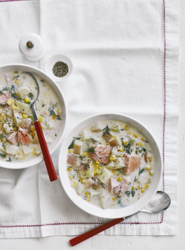 Creamy Salmon Chowder