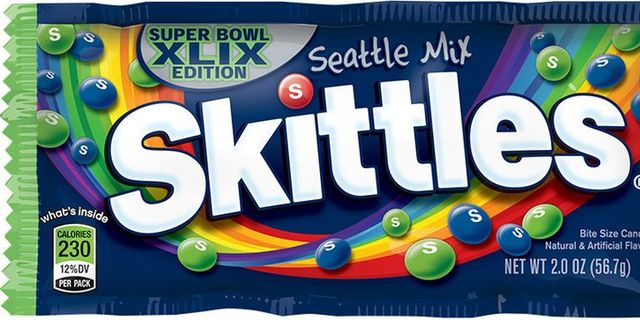 Skittles Will Be Rooting Hard For The Seattle Seahawks On Sunday