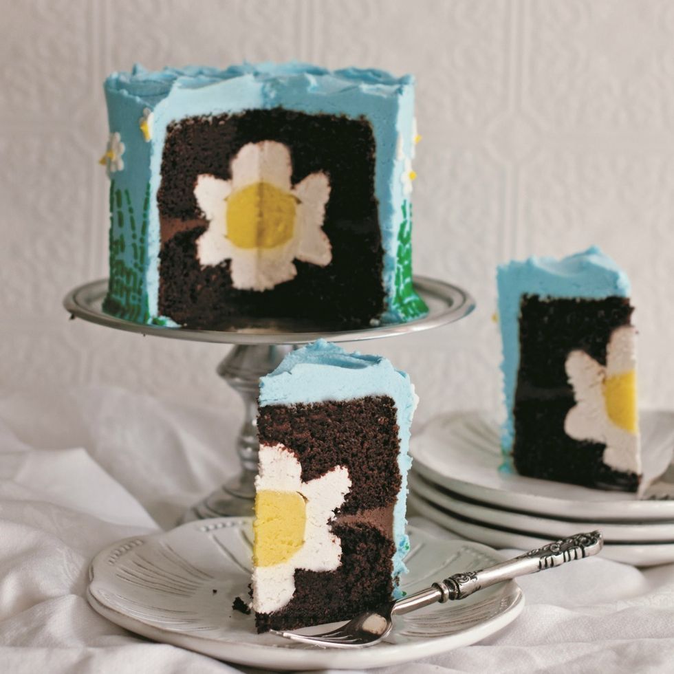 Surprise-Inside Cake {Daring Kitchen} | The Wordy Baker