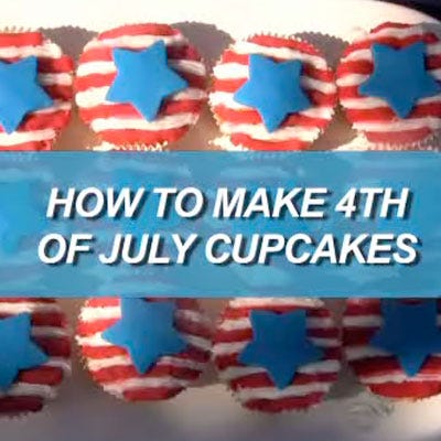 fourth of july cupcakes