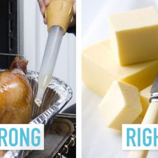no basting