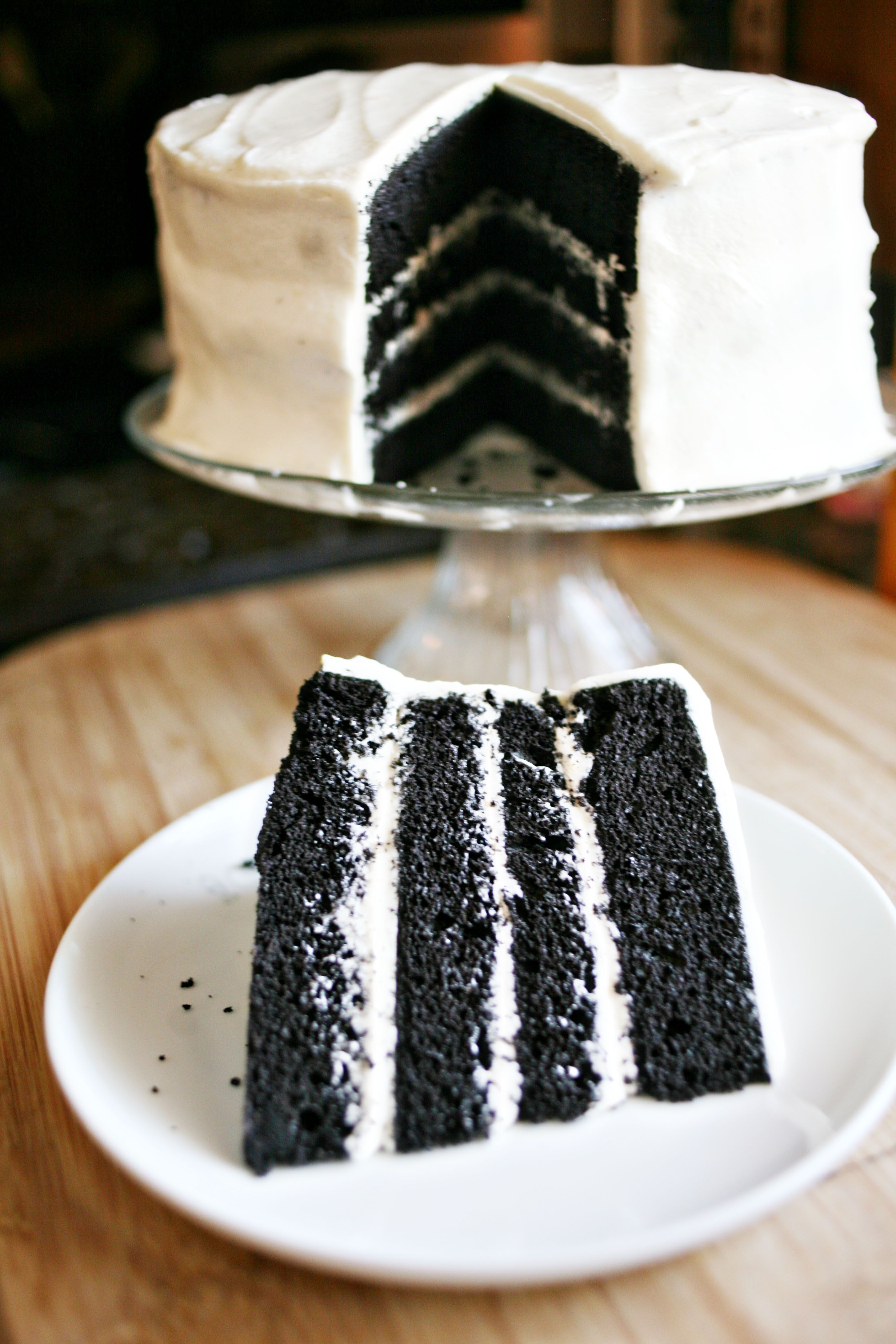 Black Velvet Layer Cake - Bake from Scratch