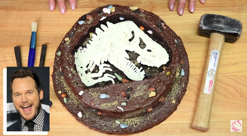 Jurassic World Fallen Kingdom Molten Edible Cake Topper Image - Walmart.com