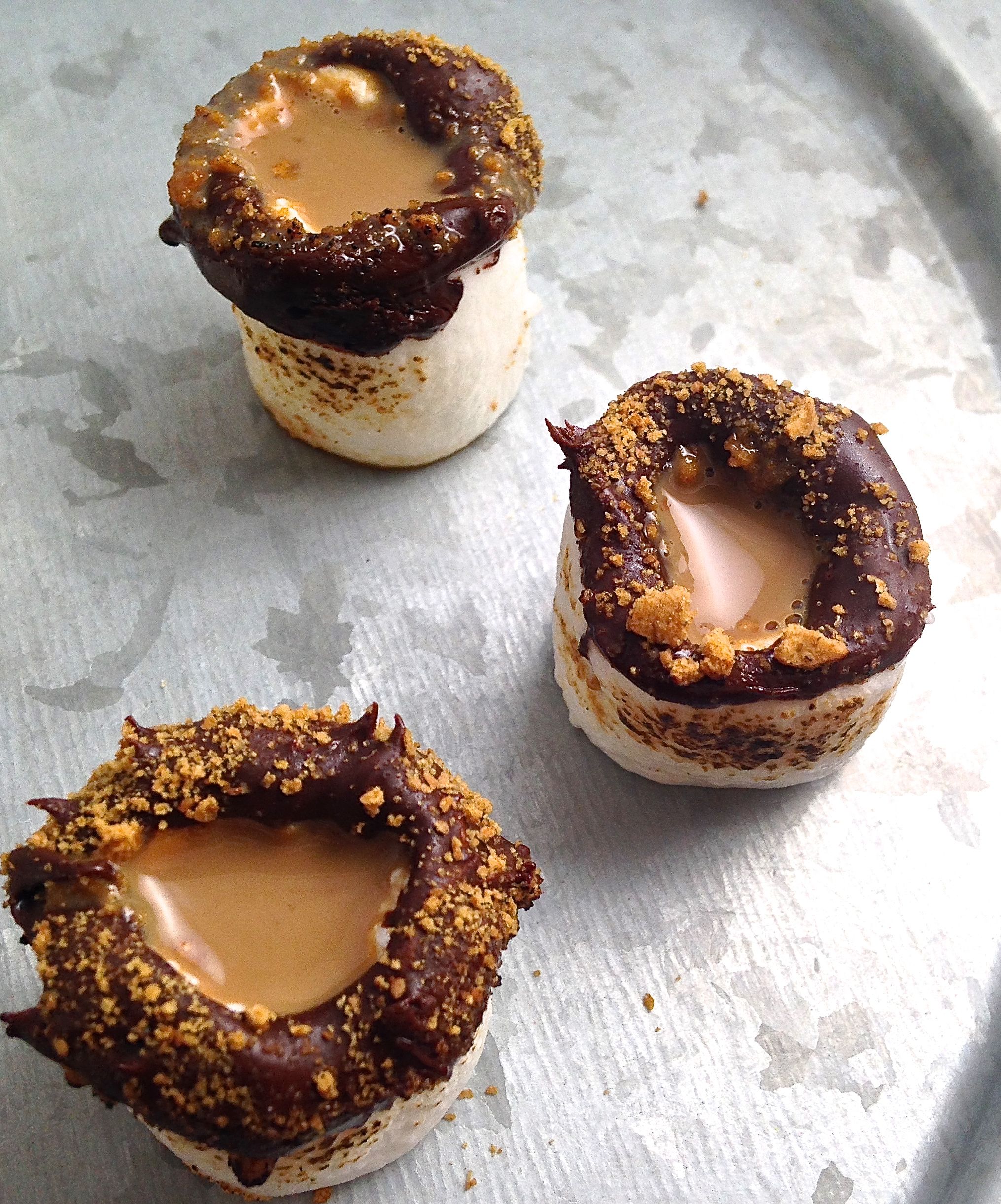 Shot Glass S'mores - The Man, The Chef, The Dad