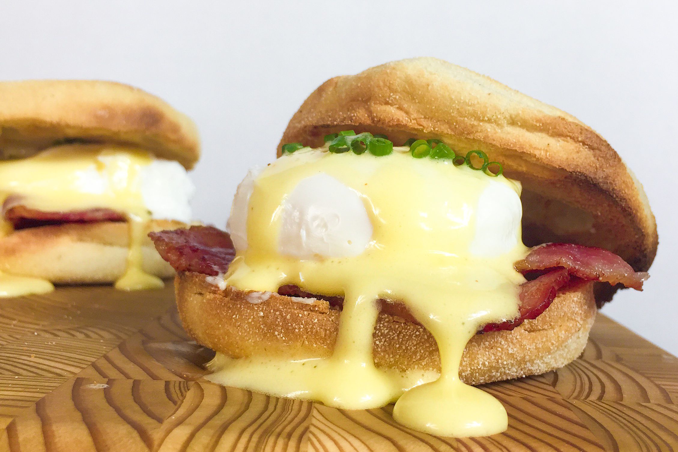 Eggs Benedict Sandwich