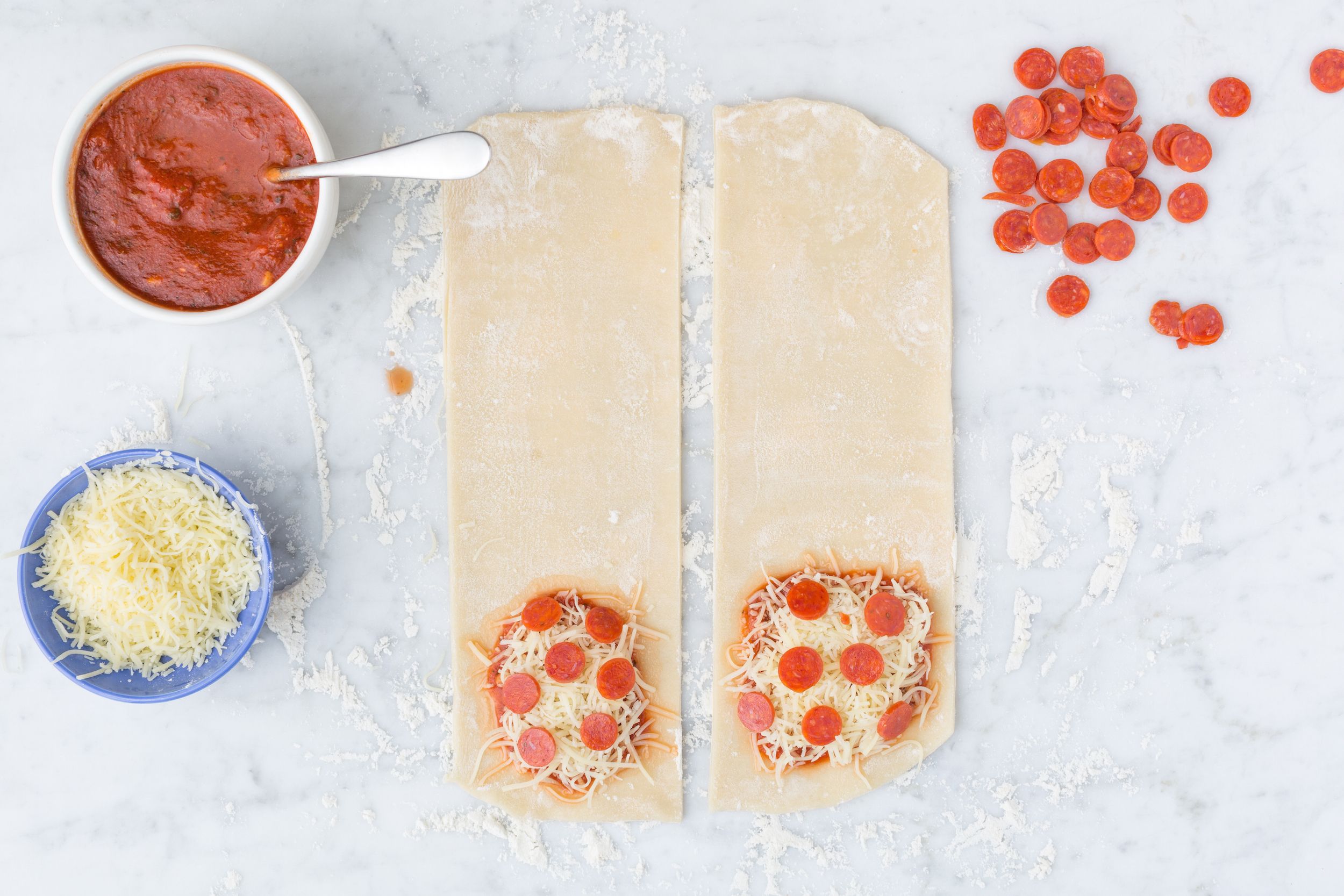 Easy Homemade Pizza Hot Pockets, DIY Follow