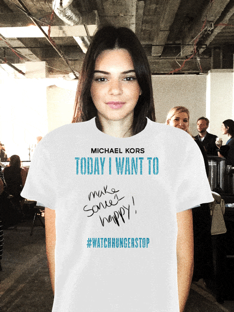 Michael Kors Watch Hunger Stop Campaign - Digital T-Shirts 