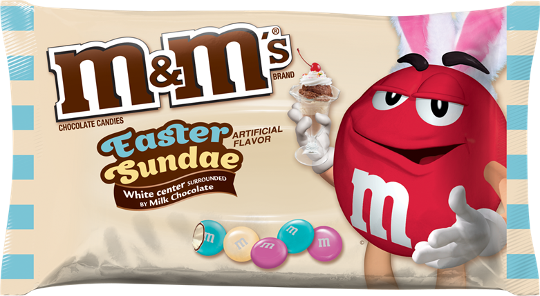 M&Ms White Chocolate (Easter) - Candy Blog