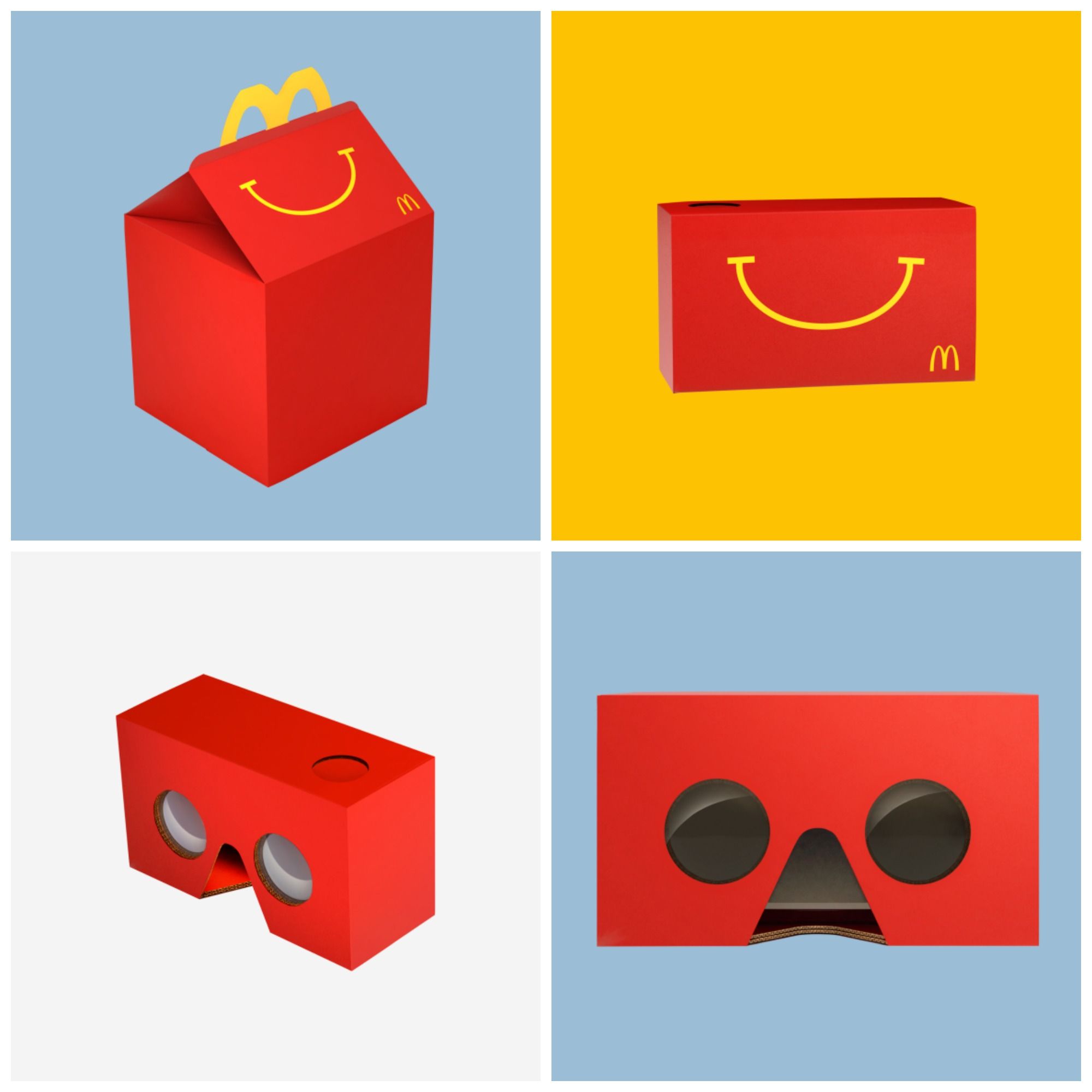 Watch: Happy Meal box folds into Happy Goggles for VR 