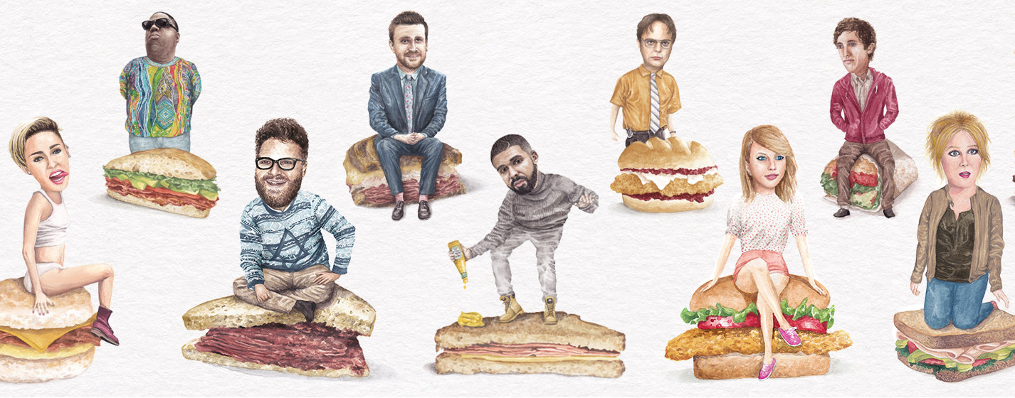 Celebs On Sandwiches Is The Instagram Everyone Is Talking About Right Now