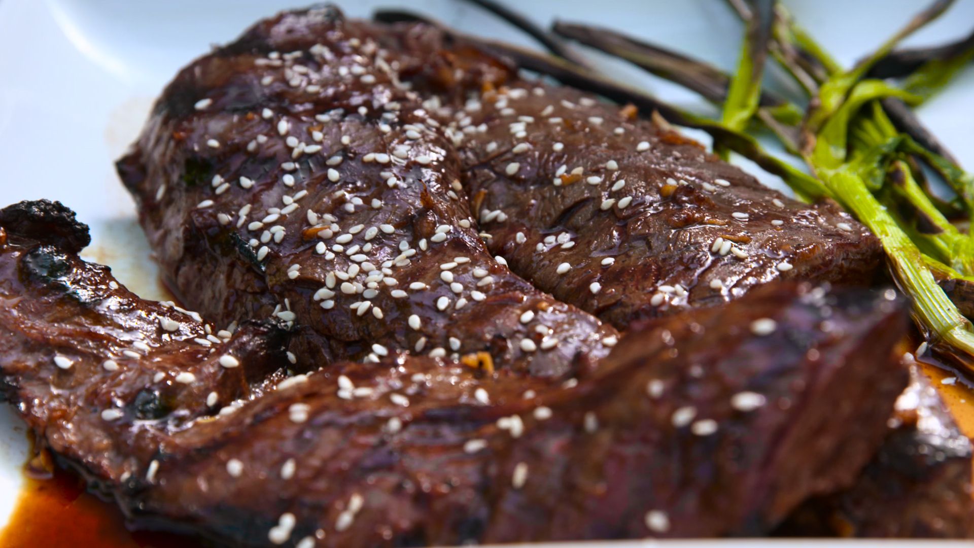 Teriyaki Marinated Flank Steak