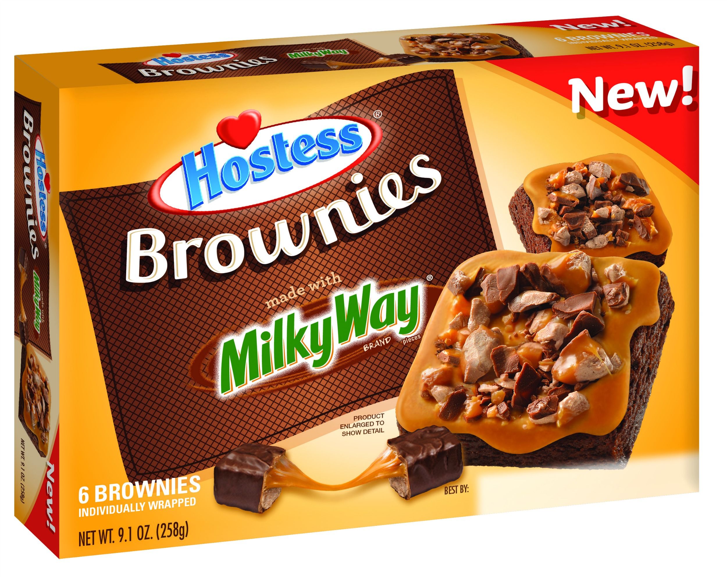 REVIEW: Hostess Brownies made with Milk Chocolate M&M's - The