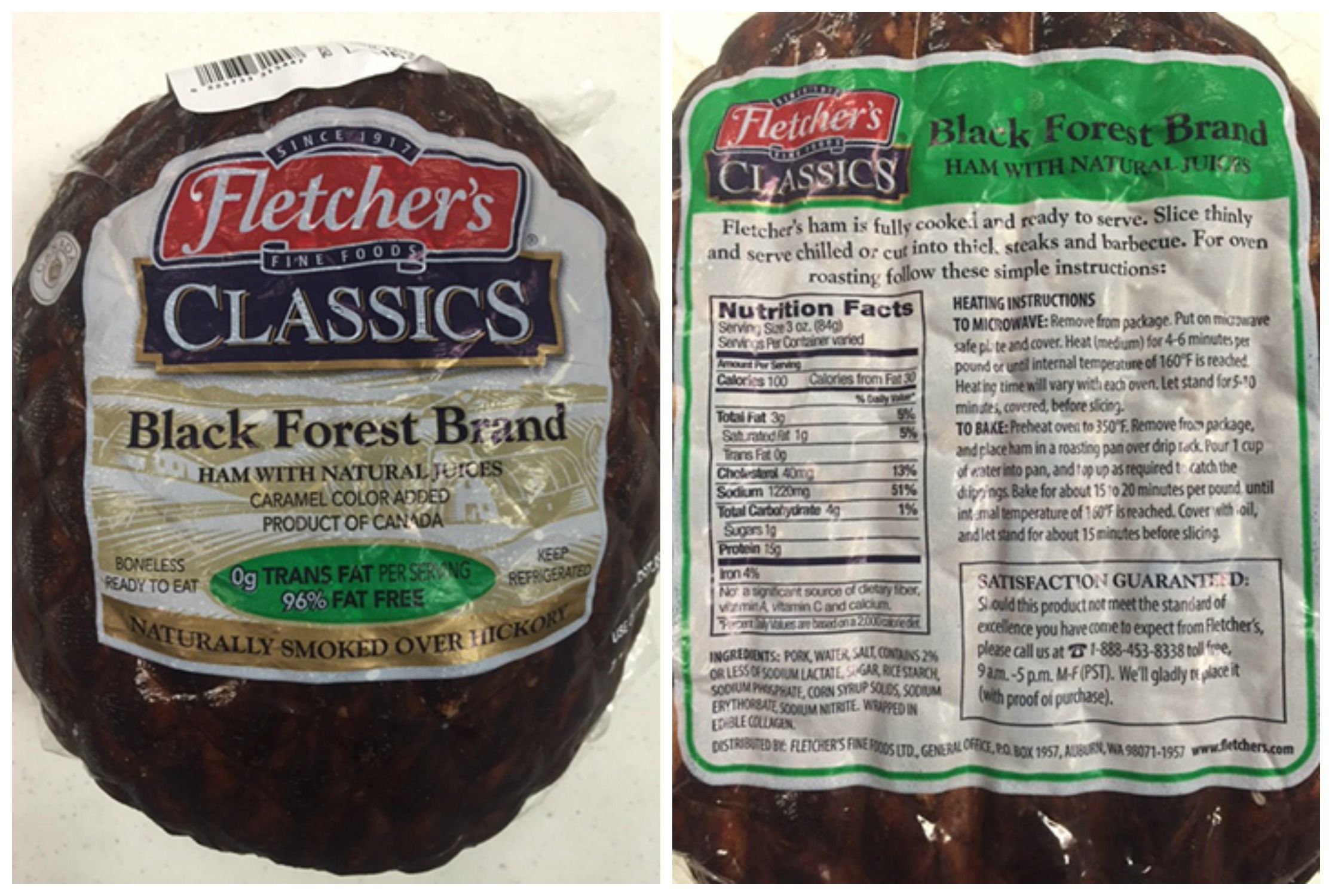 Ham at Costco and Sam's Club Recalled For Containing Rubber