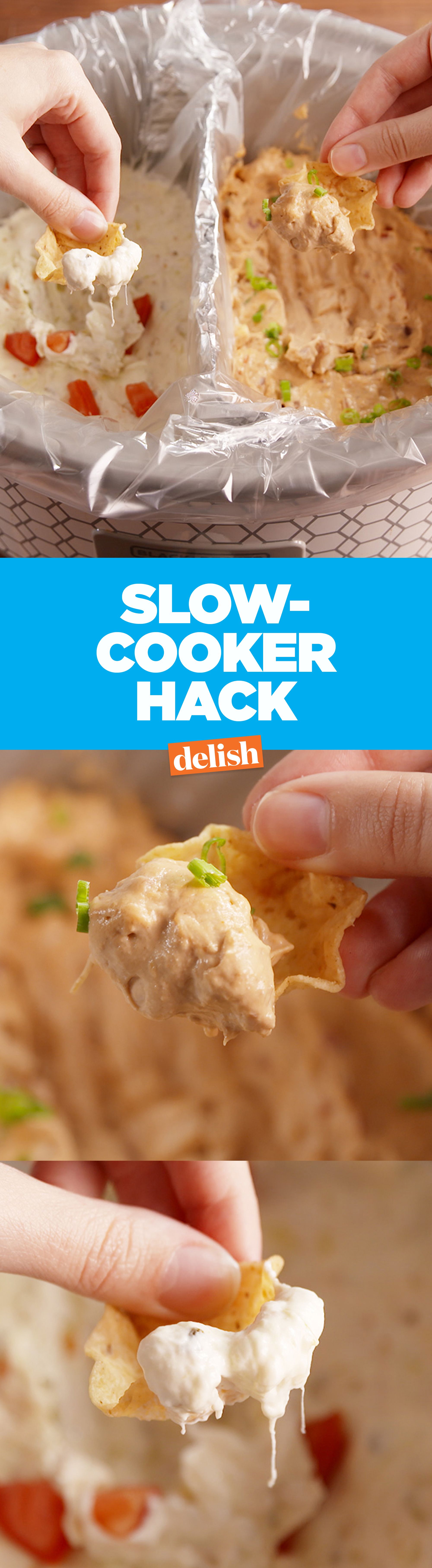 Brilliant Slow Cooker Hacks - Slow Cooker Divider Hack 