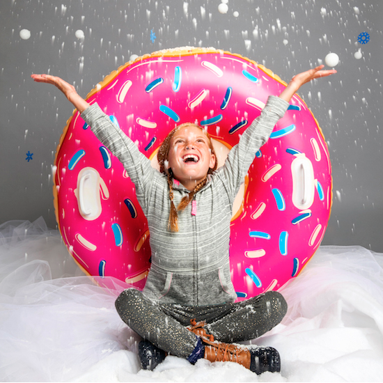 This Donut Snow Tube Is The New Food Pool Float