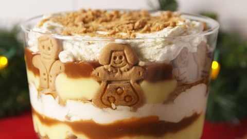 preview for Bring The Holiday Cheer With This Gingerbread Trifle