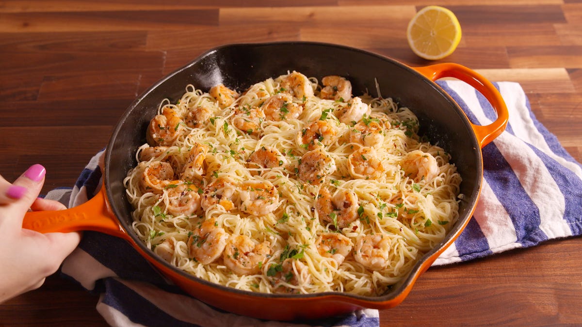 preview for No One Can Resist This Garlic Butter Shrimp Pasta!