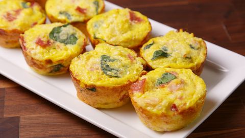 preview for These Cauliflower Breakfast Muffins are the Low-Carb Meal That Will Keep You Full All Morning!