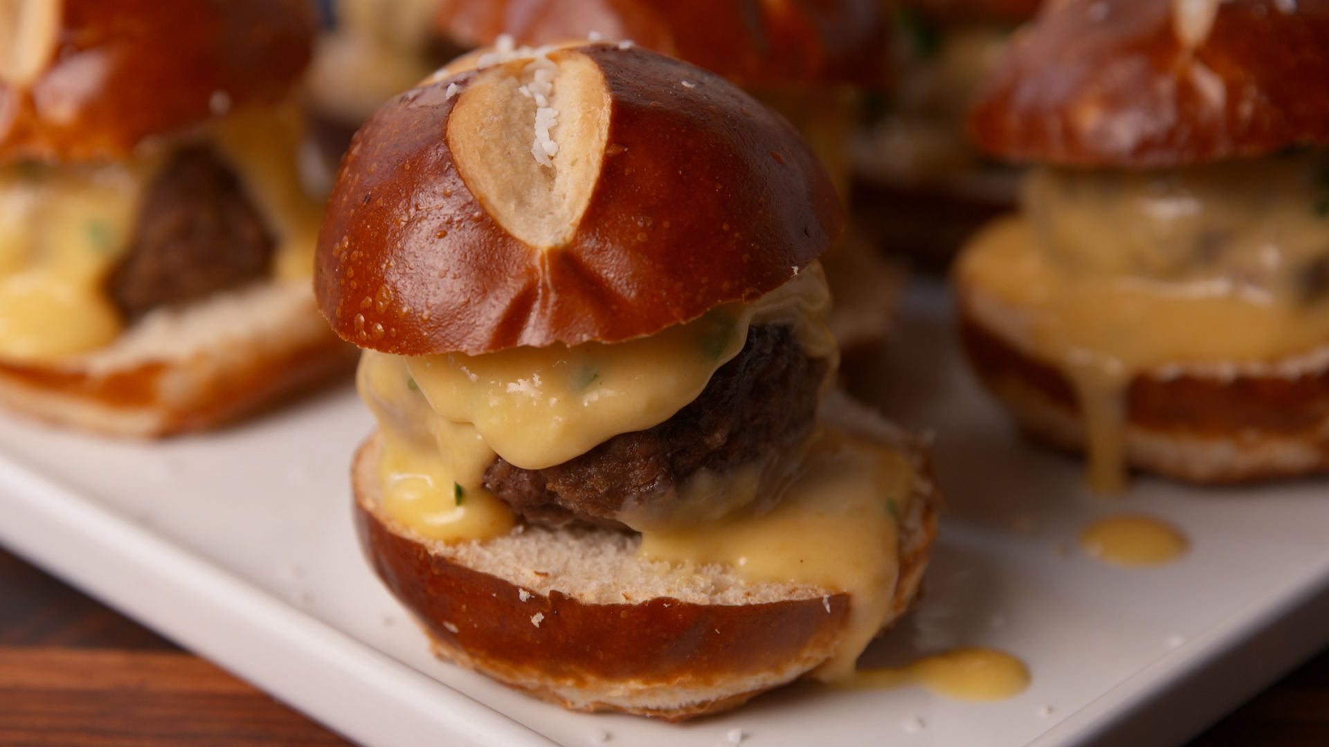 Bacon Beer Cheese Burgers -  - Food Recipes & Videos