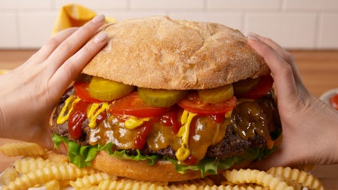 Best Giant Cheeseburger How To Make Giant Cheeseburger