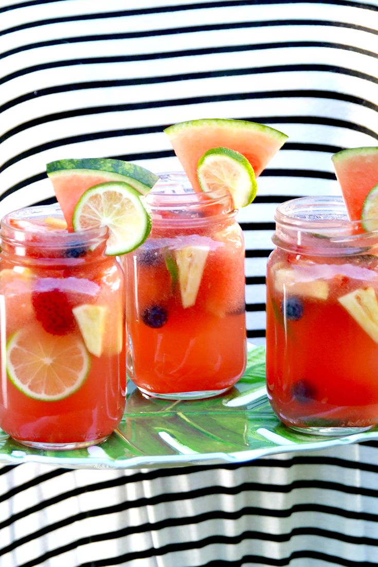 Showstopper Pitcher Drinks for Your Labor Day Party