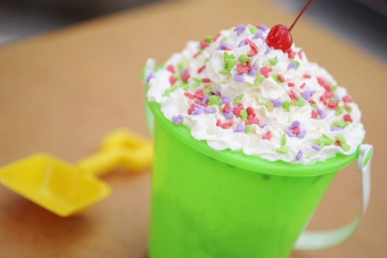 REVIEW: Sugary Birthday Cake Ice Cream Sundae in Souvenir 50th Anniversary  Sand Pail Swims Into Disney's Typhoon Lagoon Water Park - WDW News Today