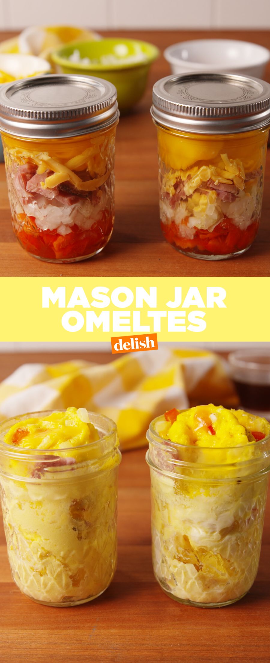 Make Ahead Omelet in a Jar — Bless this Mess