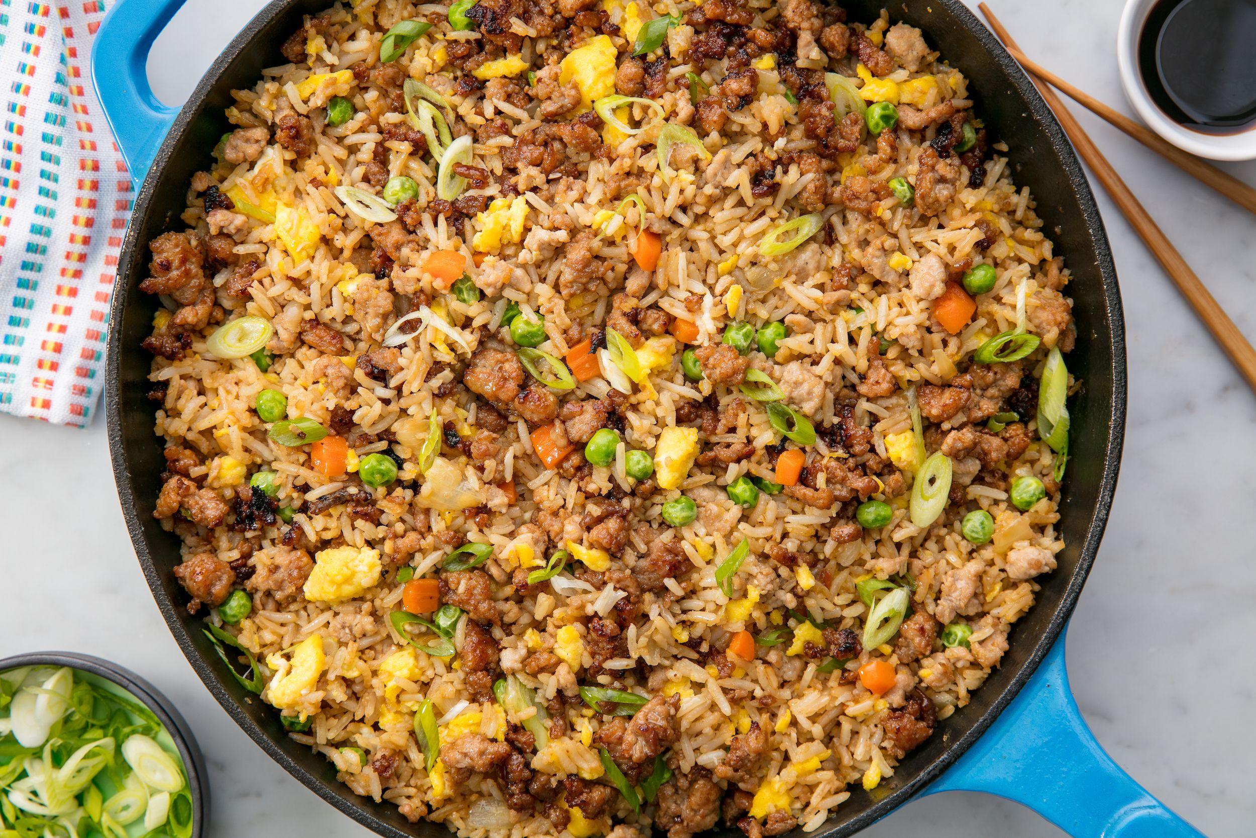 Jackie And June Make Pork Fried Rice Together