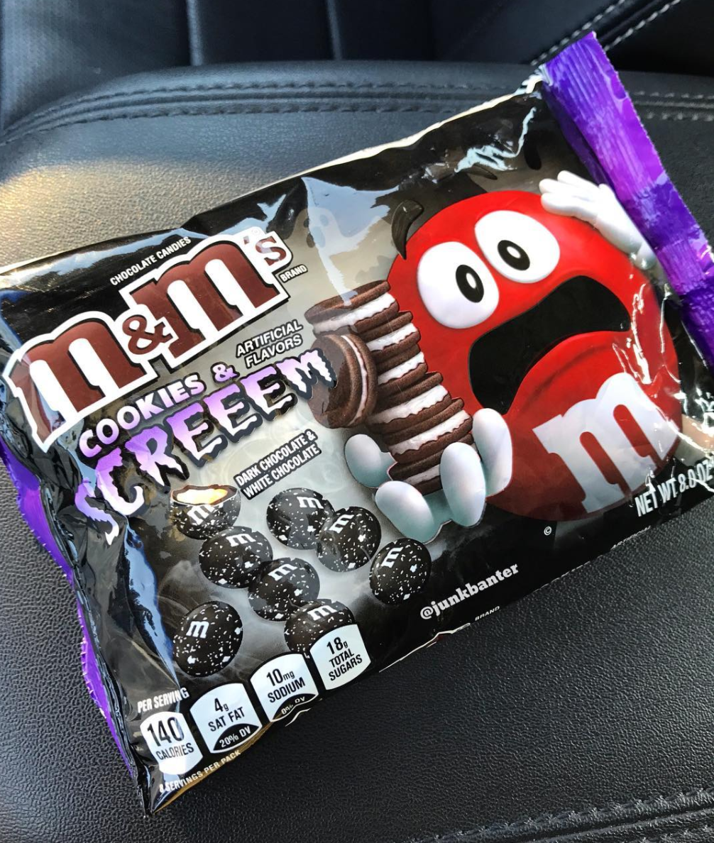 M&M Cookies and Scream Share Size 70g Best Before June 2023