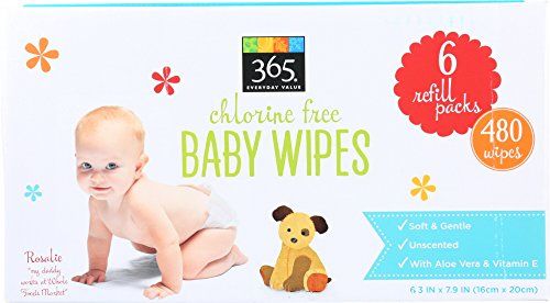 365 everyday hot sale value wipes